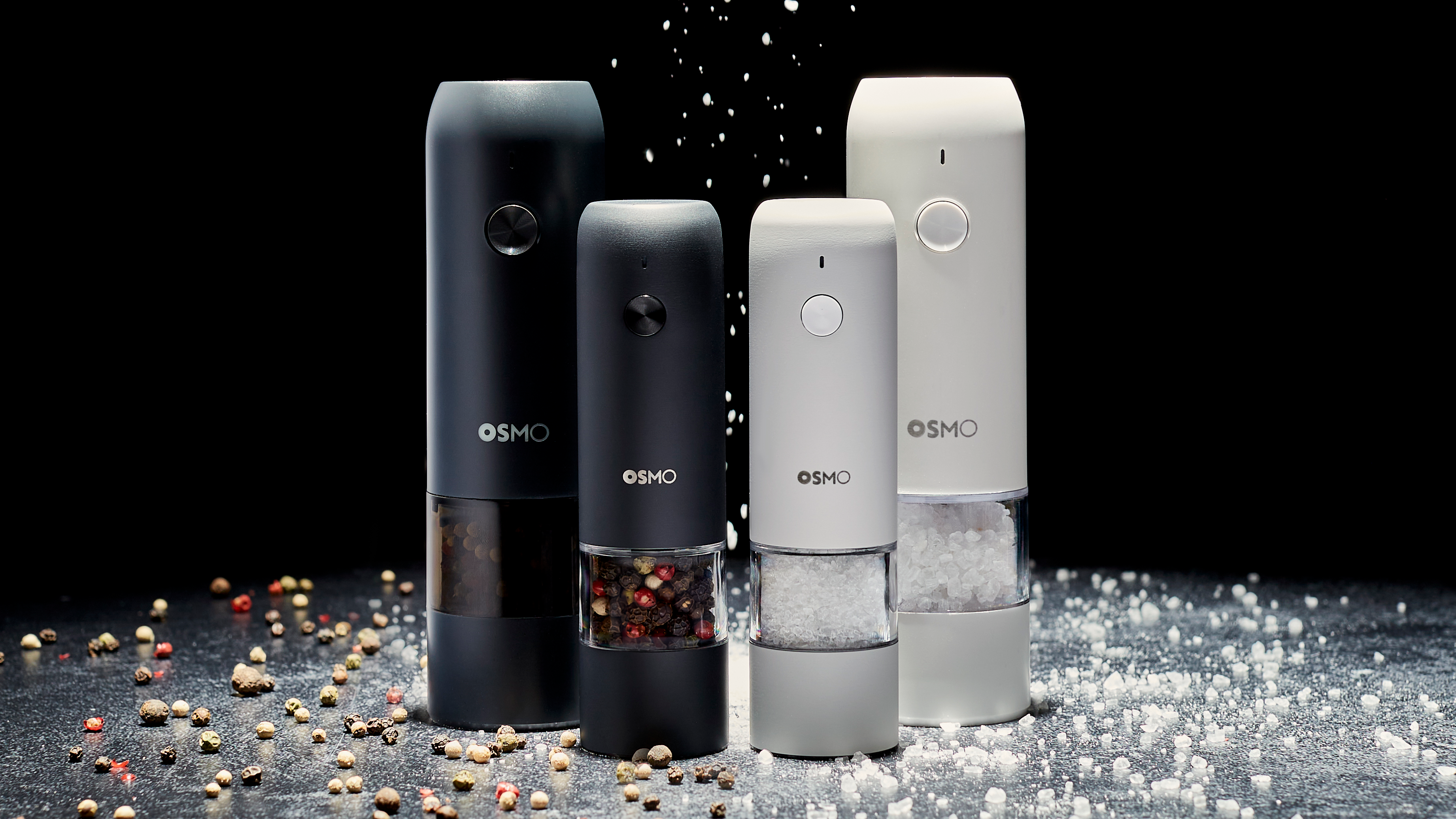 Osmo Salt - Rechargeable Electric Salt Grinder